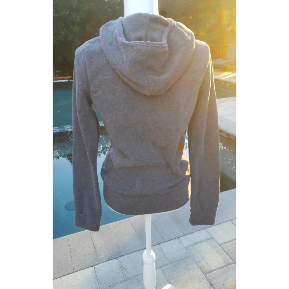Cute Gray Hoodie Size XS - Picture 6 of 6